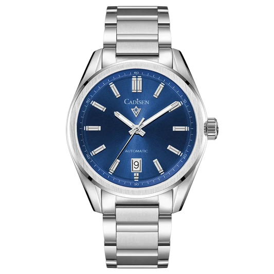 CADISEN C8227 - Automatic - Front view, blue sunburst