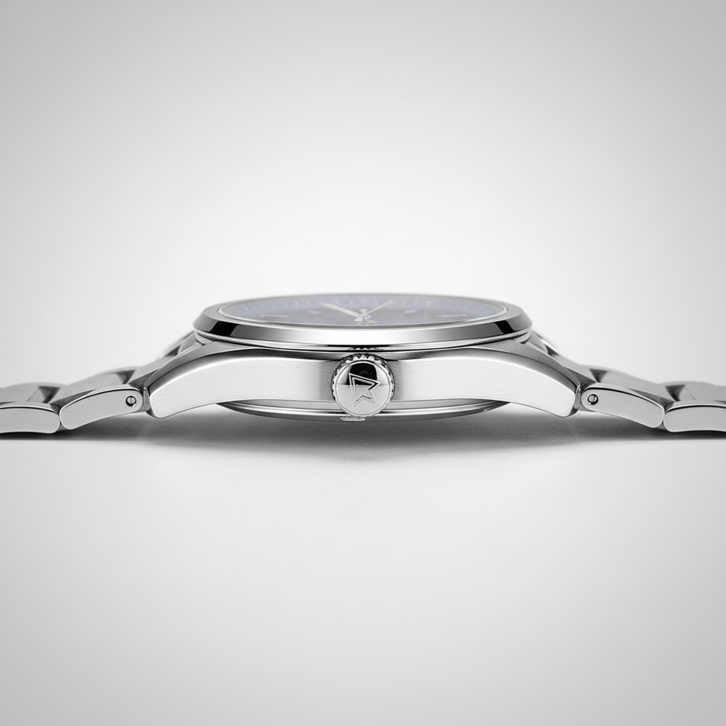 CADISEN C8227 - Automatic - Side profile, polished bezel