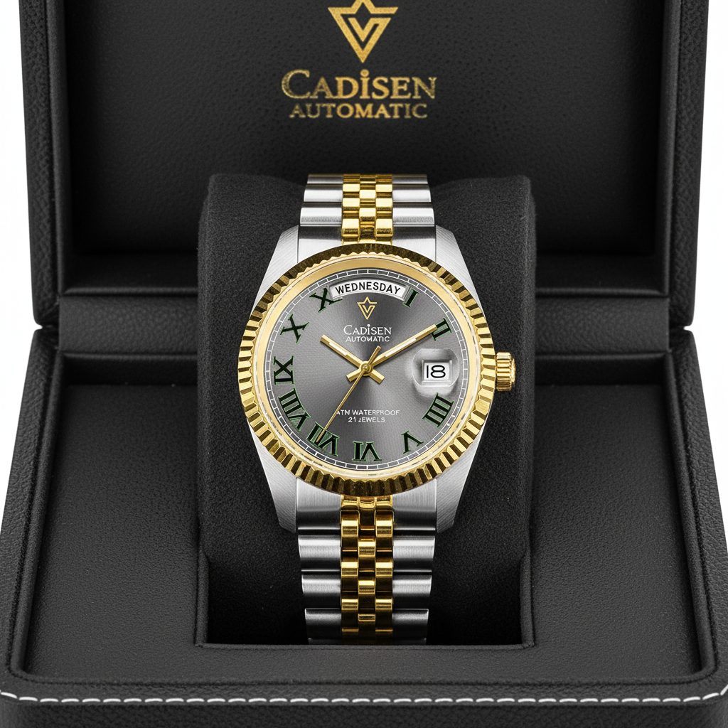 CADISEN C8228 - Men Mecha - In black presentation box
