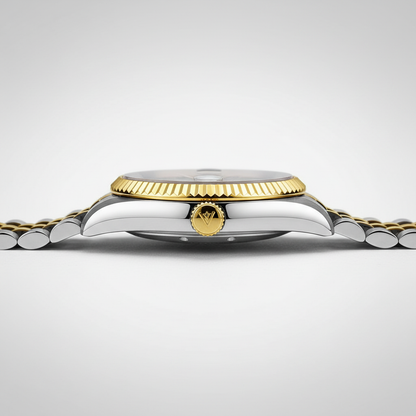 CADISEN C8228 - Men Mecha - Polished case, detailed crown