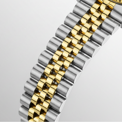 CADISEN C8228 - Men Mecha - Two-tone jubilee bracelet, gold links