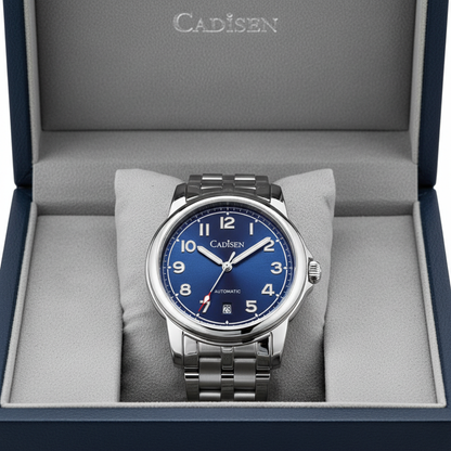 CADISEN C8235 - Top-down view, full watch
