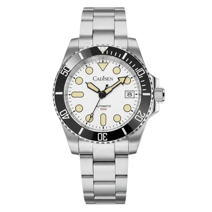 CADISEN C8238 - Automatic Mechanical Watch - Stainless Steel Full watch Gray