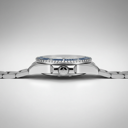 CADISEN C8238 - Automatic Mechanical Watch - Stainless Steel Side Profile