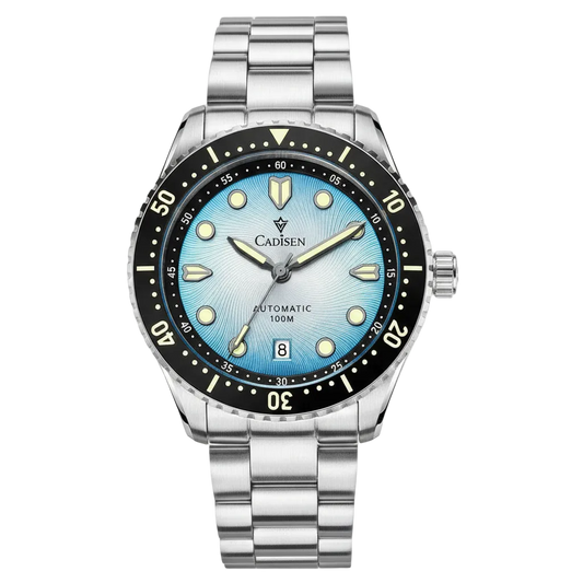 CADISEN C8245 - Men Autom - Full front, blue dial