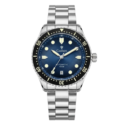 CADISEN C8245 - Men Autom - Full front, deep blue dial