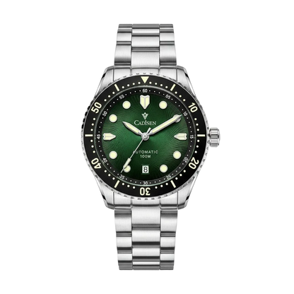 CADISEN C8245 - Men Autom - Full front, green dial