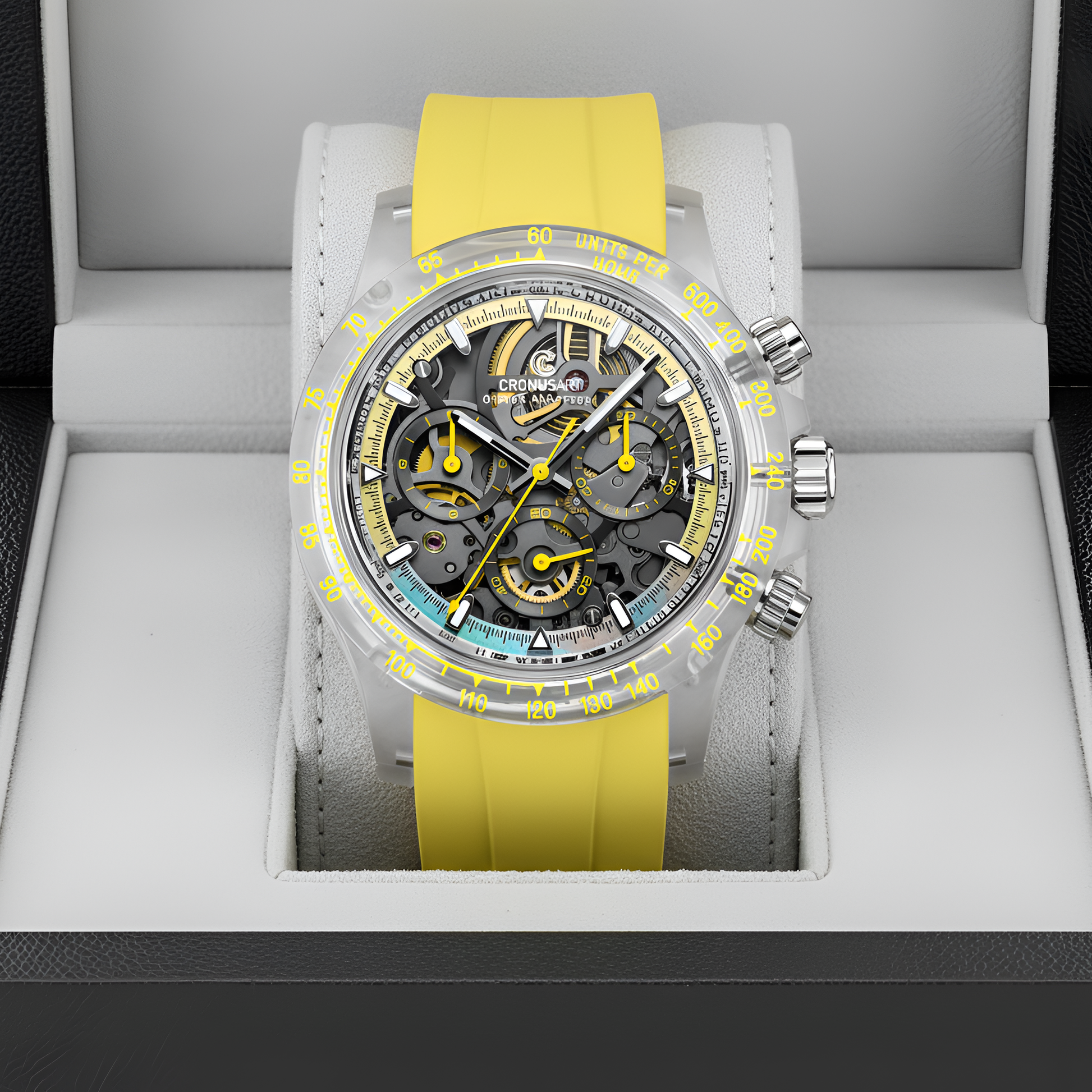 CRONUSART CM021-001 - Men's Automatic Mechanical Watch packaging