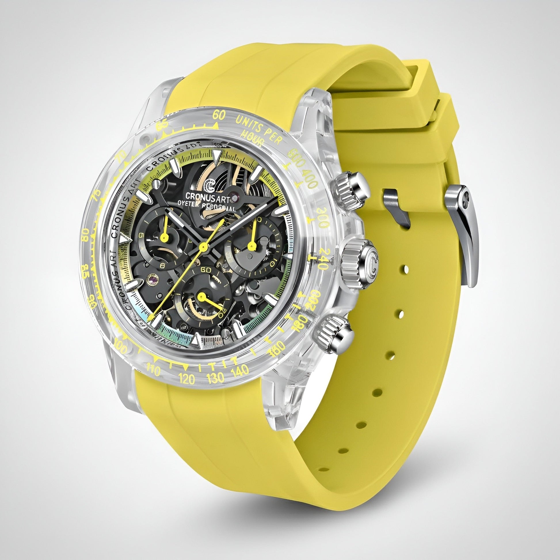 CRONUSART CM021-001 - Men's Automatic Mechanical Watch side angle
