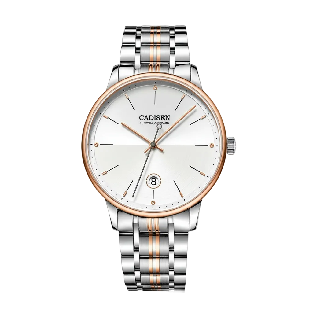Cadisen C8166 - Mechanical Watch Luxury Automatic Rose Front