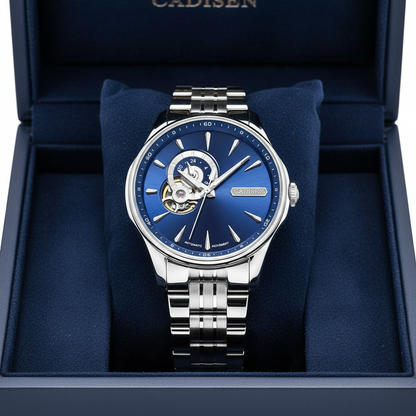 Cadisen C8168 - Men Autom - Elegant gift box, dark blue