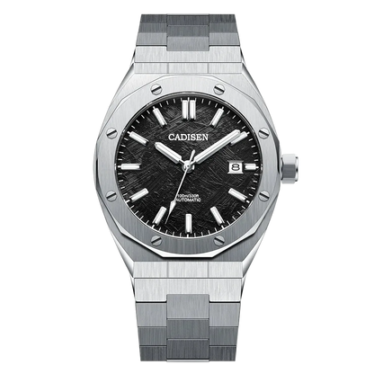 Cadisen C8193 - Men Autom - Front black meteorite dial