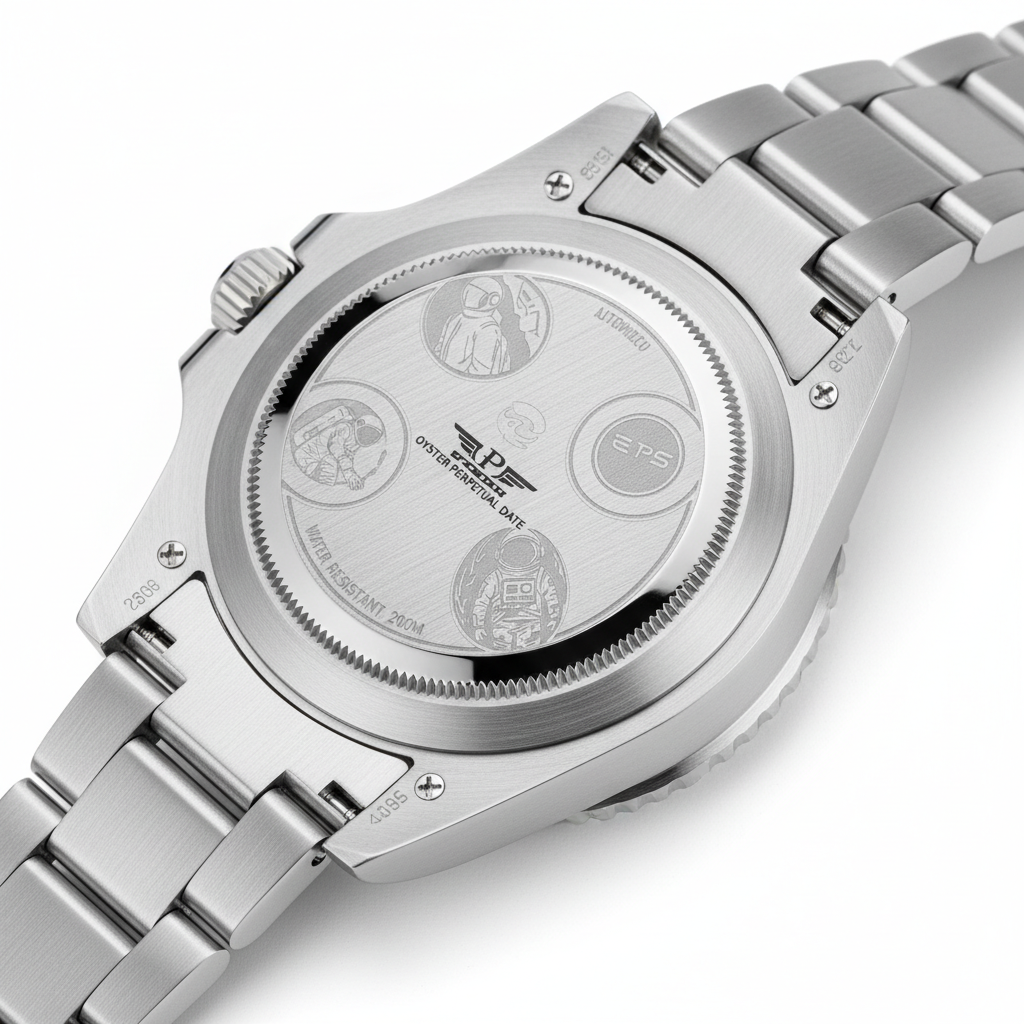 Pindu PD6519 - Automatic - caseback, astronauts