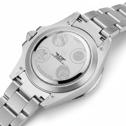 Pindu PD6519 - Automatic - caseback, astronauts