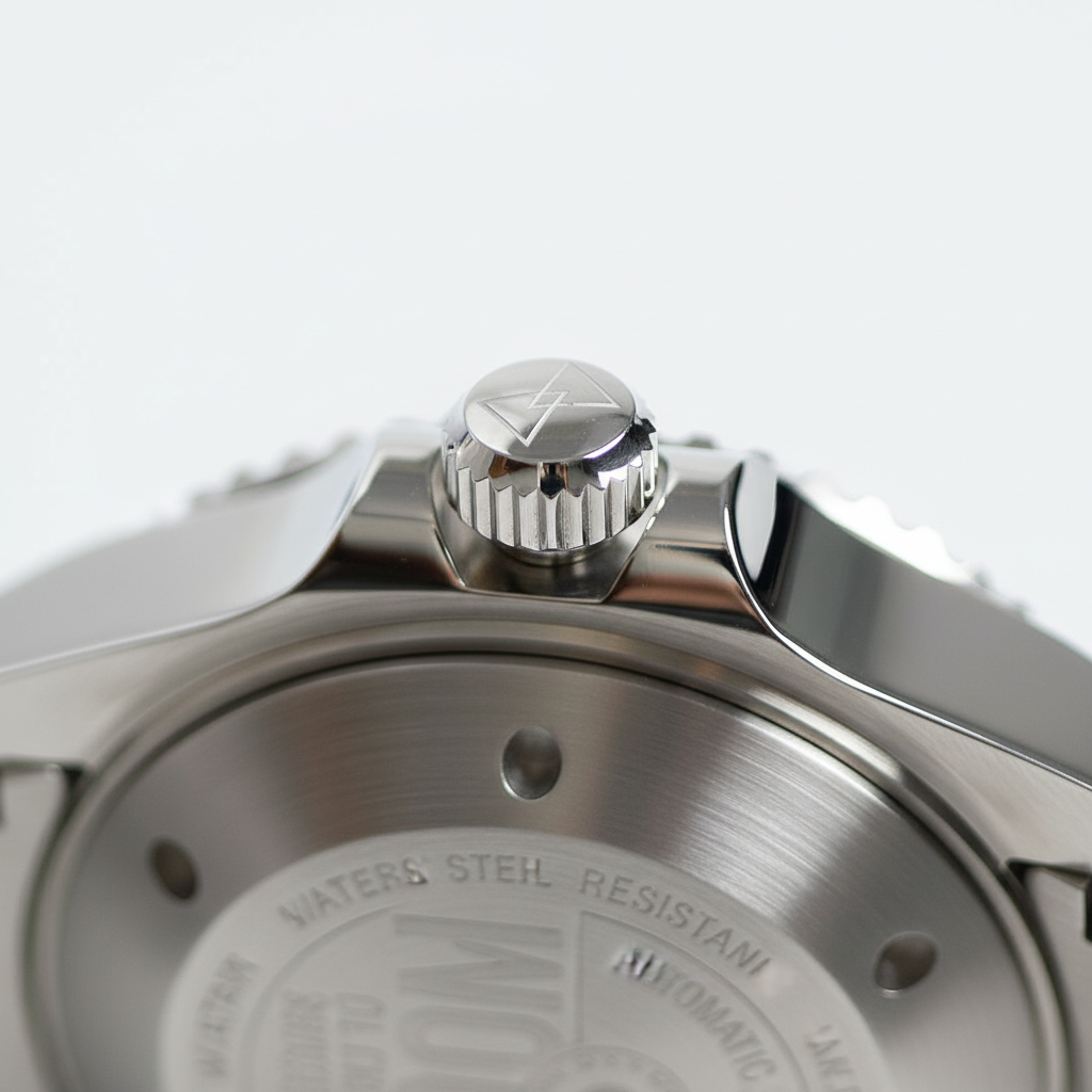 Cronos 300ATM - Automatic - crown, case back