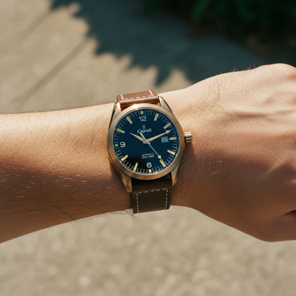 Cronos L6003 - Durable Me - watch on wrist, outdoor