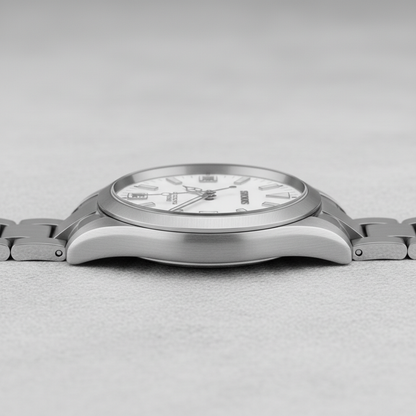 Cronos L6019 - cronos aut - watch profile, brushed case