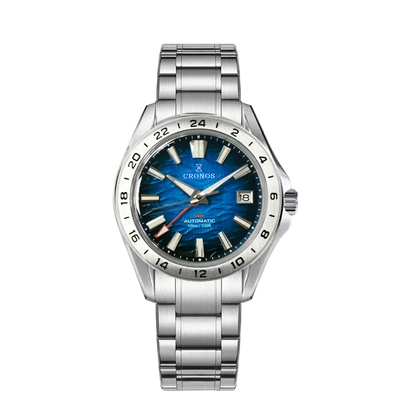Cronos L6029 V2 - Cronos - blue dial front