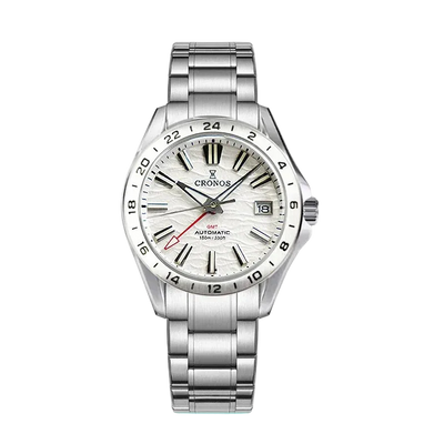 Cronos L6029 V2 - Men's c - front white dial