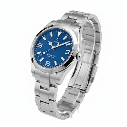 Cronos L6031 - Cronos Spo - blue dial, ithree quarter view