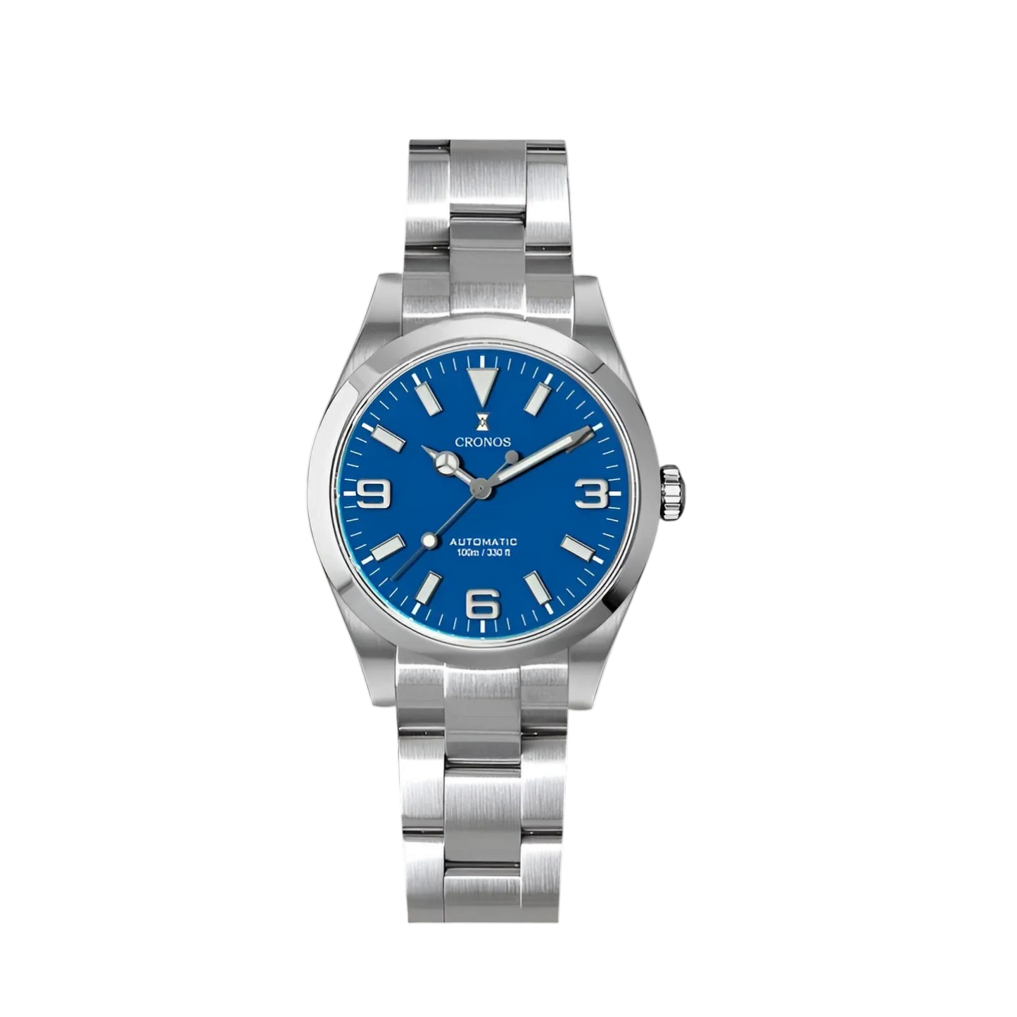Cronos L6031 - Cronos Spo - blue dial, isolated front
