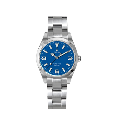 Cronos L6031 - Cronos Spo - blue dial, isolated front