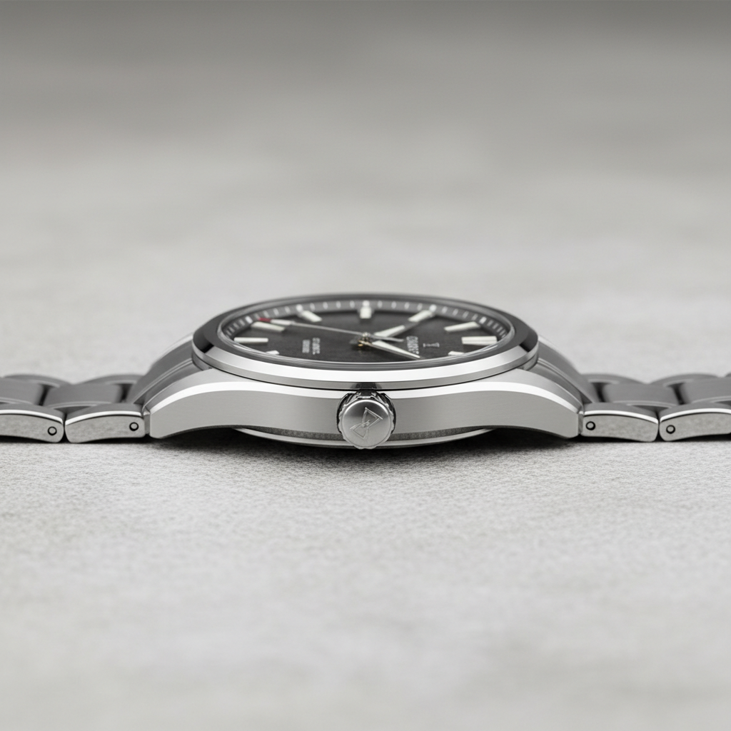Cronos L6040 - Luxury cro - side profile, crown