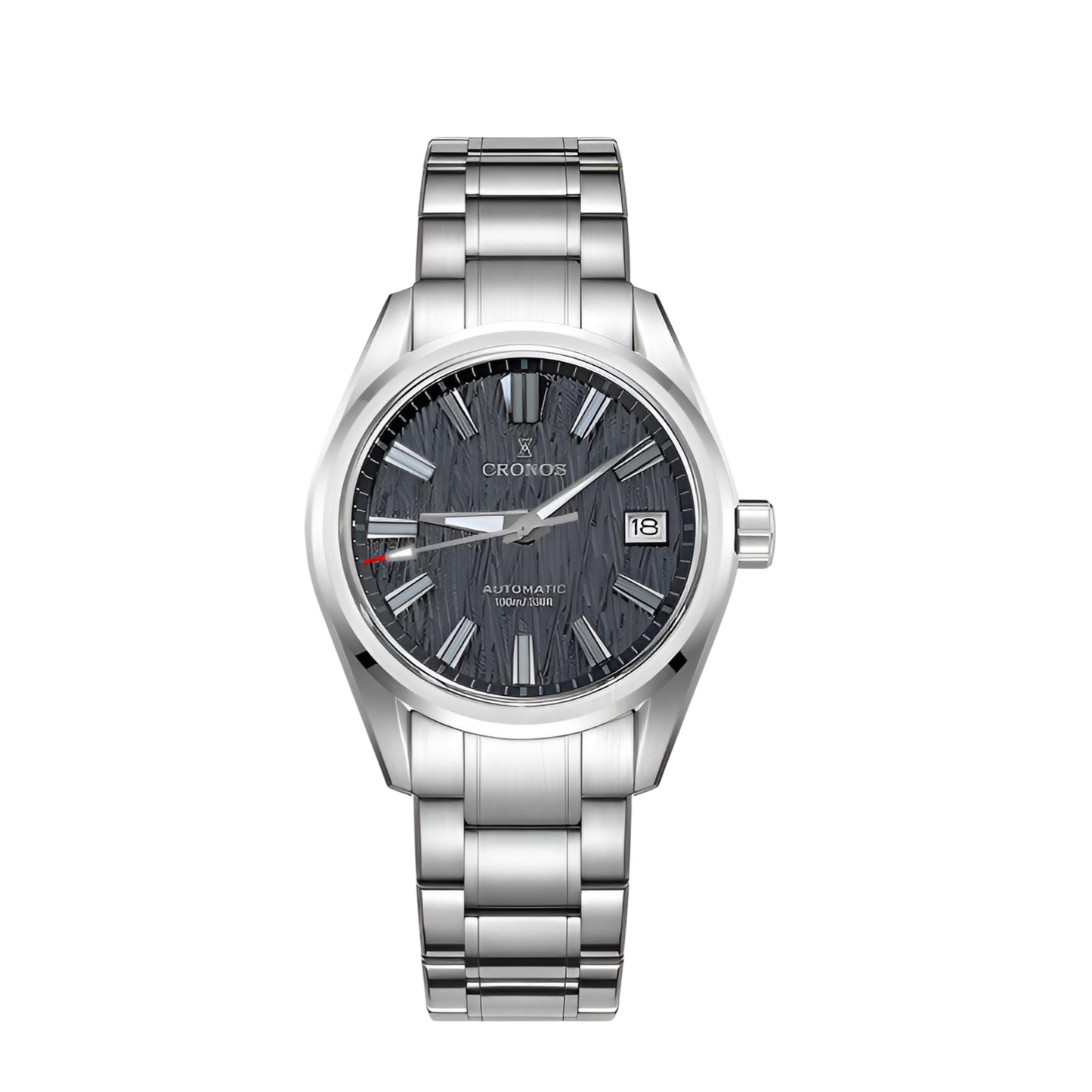 Cronos L6040 - Luxury cro - textured dial, red accent