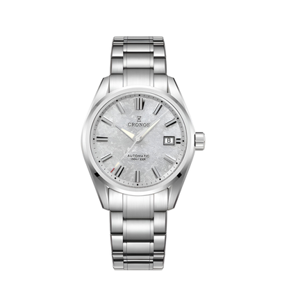Cronos L6040 - cronos aut - textured white dial