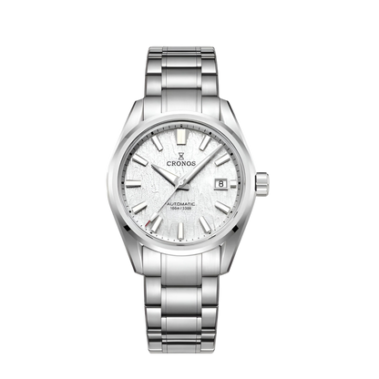 Cronos L6040 - cronos aut - silver watch face