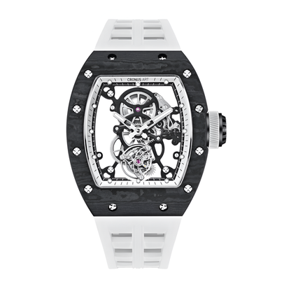 Cronusart CM002-076 - Aut - front view, white strap