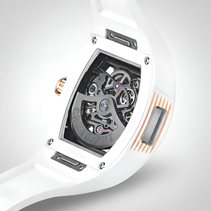 CRONUSART R1-002 - Men’s - white, durable, strap