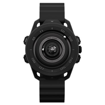 n DG0525KK - full frontal black intricate dial