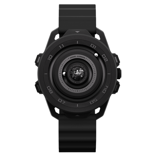 n DG0525KK - full frontal black intricate dial