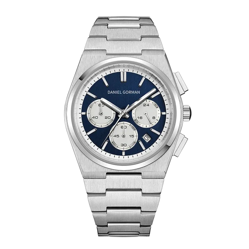 Daniel Gorman DG9004 - Me - blue dial, front
