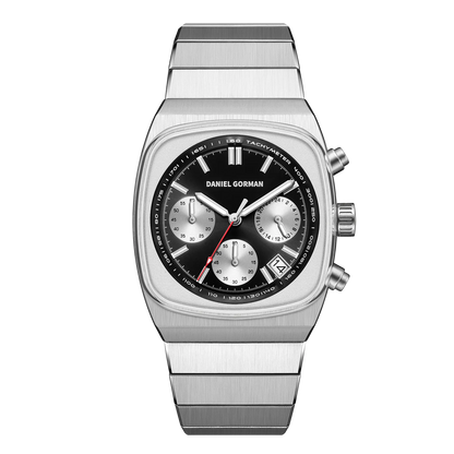 Daniel Gorman DG9008 - Quartz Business Watch with Sapphire Crystal Black Front