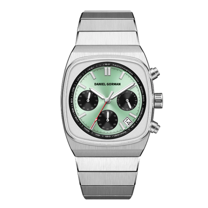 Daniel Gorman DG9008 - Quartz Watch with Sapphire Crystal  light green dial