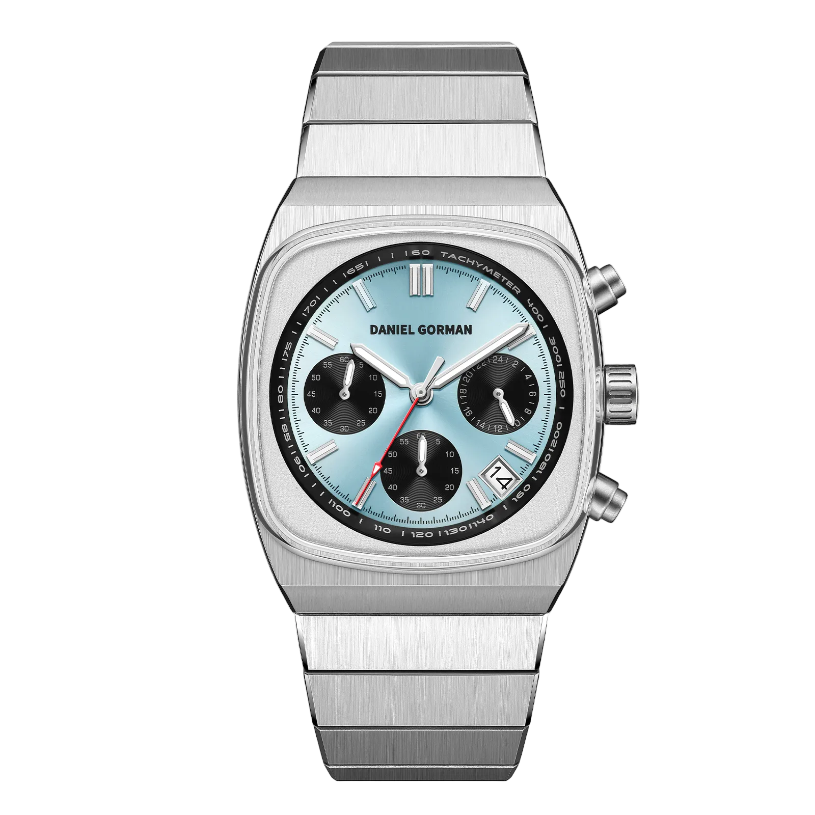 Daniel Gorman DG9008 - Quartz Business Watch with Sapphire Crystal Blue Front