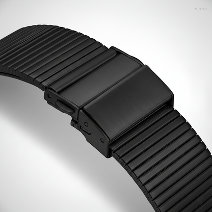 Daniel Gorman DG9317 - Qu - black watch strap, quiet luxury, studio