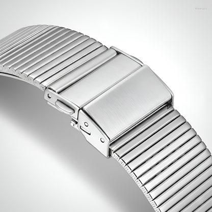 Daniel Gorman DG9317 - Qu - strap buckle, brushed metal