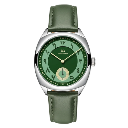 Daniel Gorman DG9520MSG - - full face, green dial