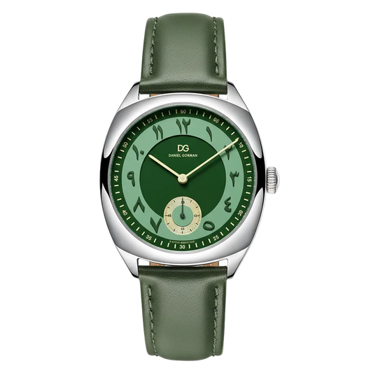 Daniel Gorman DG9520MSG - - full face, green dial