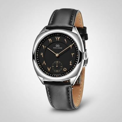 Daniel Gorman DG9520MSK - - angled view, leather strap