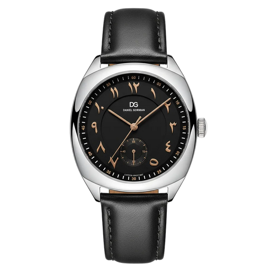 Daniel Gorman DG9520MSK - - black dial, Arabic numerals