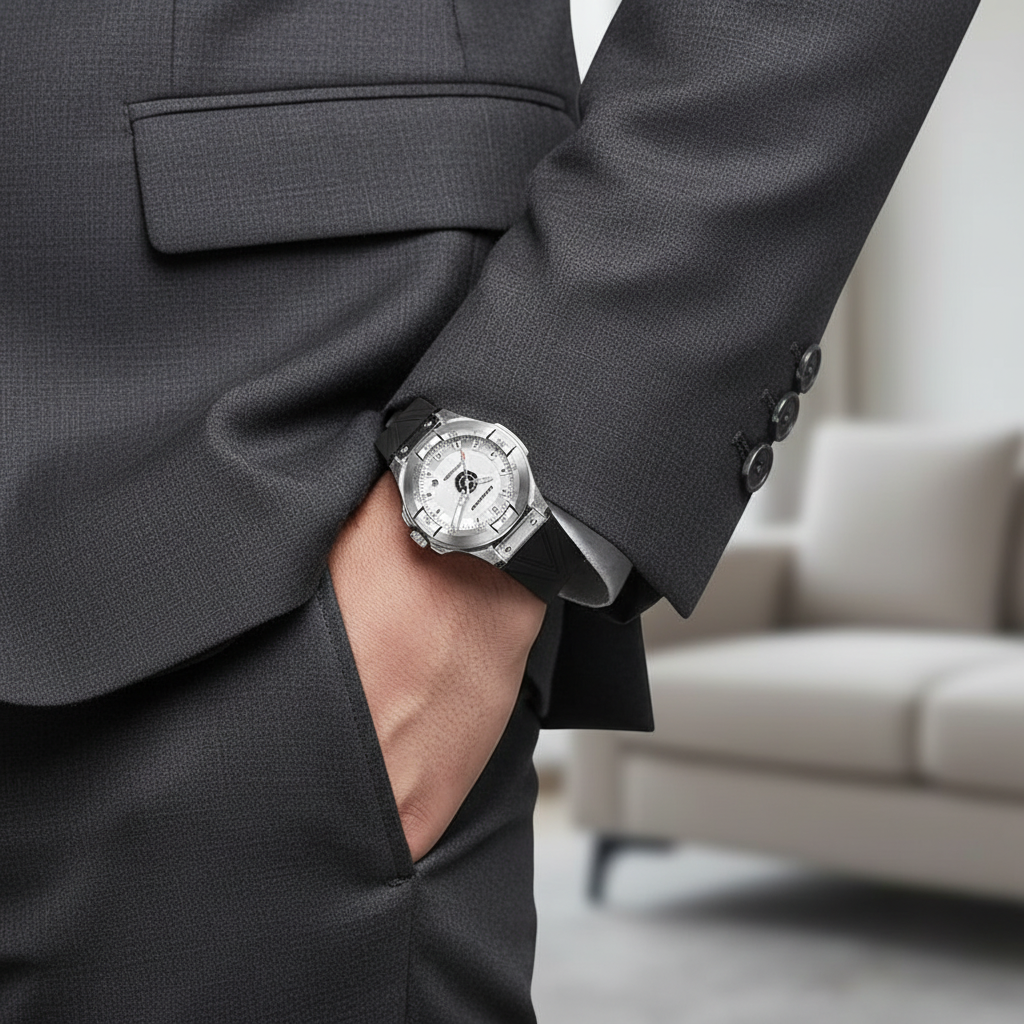 HANBORO 715 - Automatic Mechanical Watch Luxury Design HANBORO