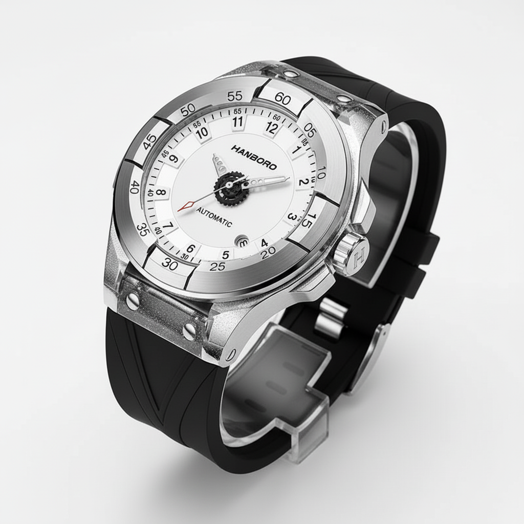 HANBORO 715 - Automatic Mechanical Watch Luxury Design HANBORO