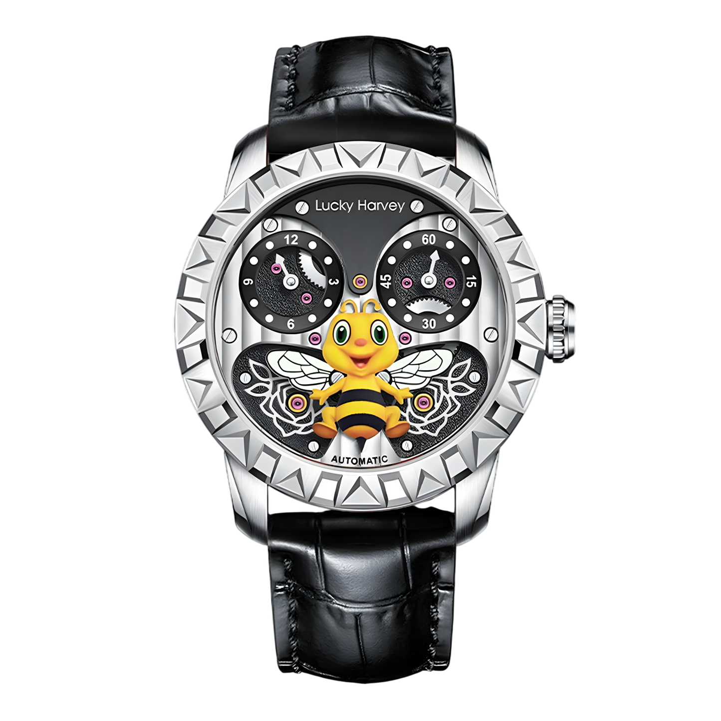 Lucky Harvey ZLS103 - Men - silver, white background