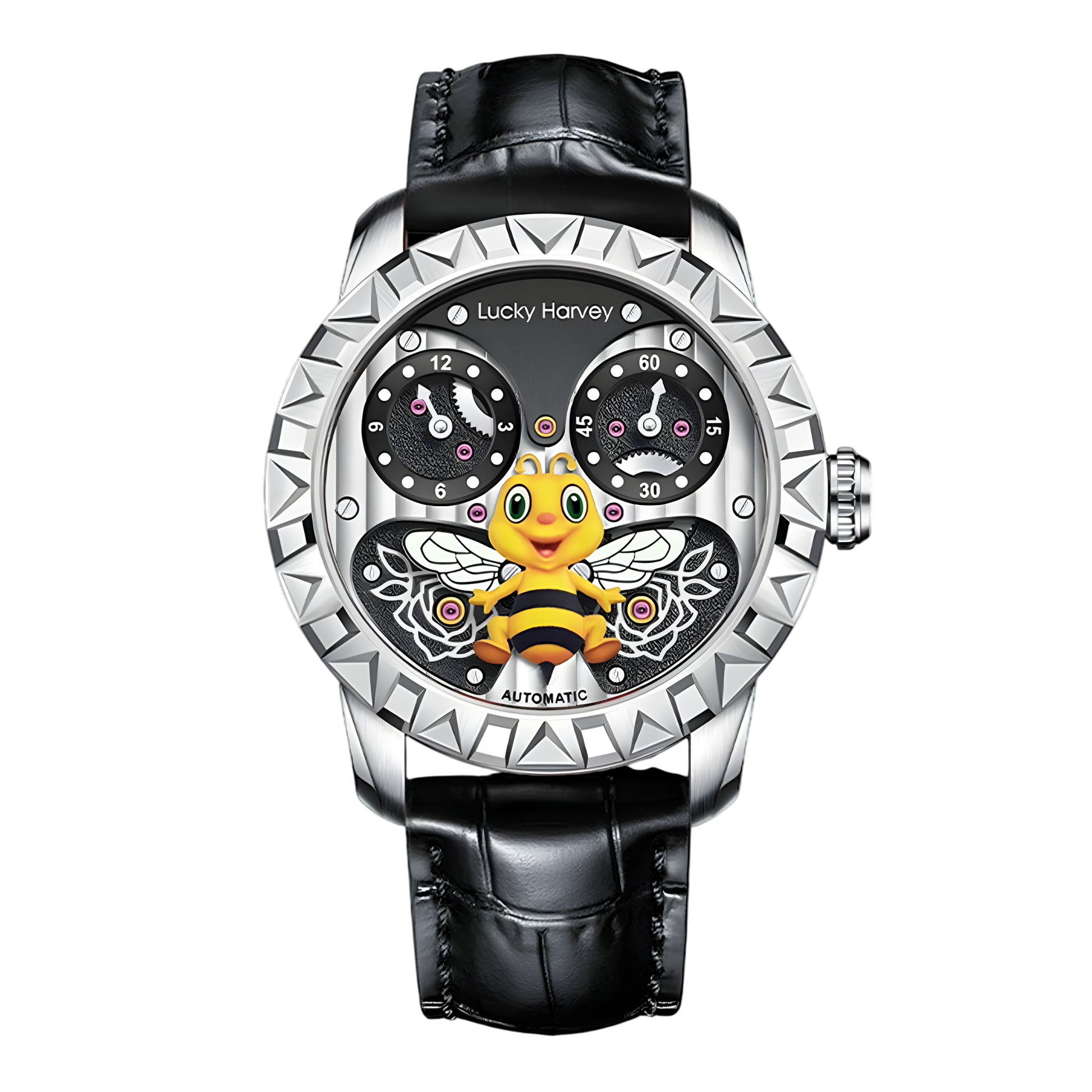 Lucky Harvey ZLS103 - Men - silver, white background