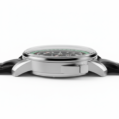 Lucky Harvey ZLS303 - Aut - side view, silver case