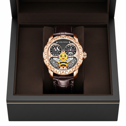 Lucky Harvey ZLS103 - Men - rose gold, in box